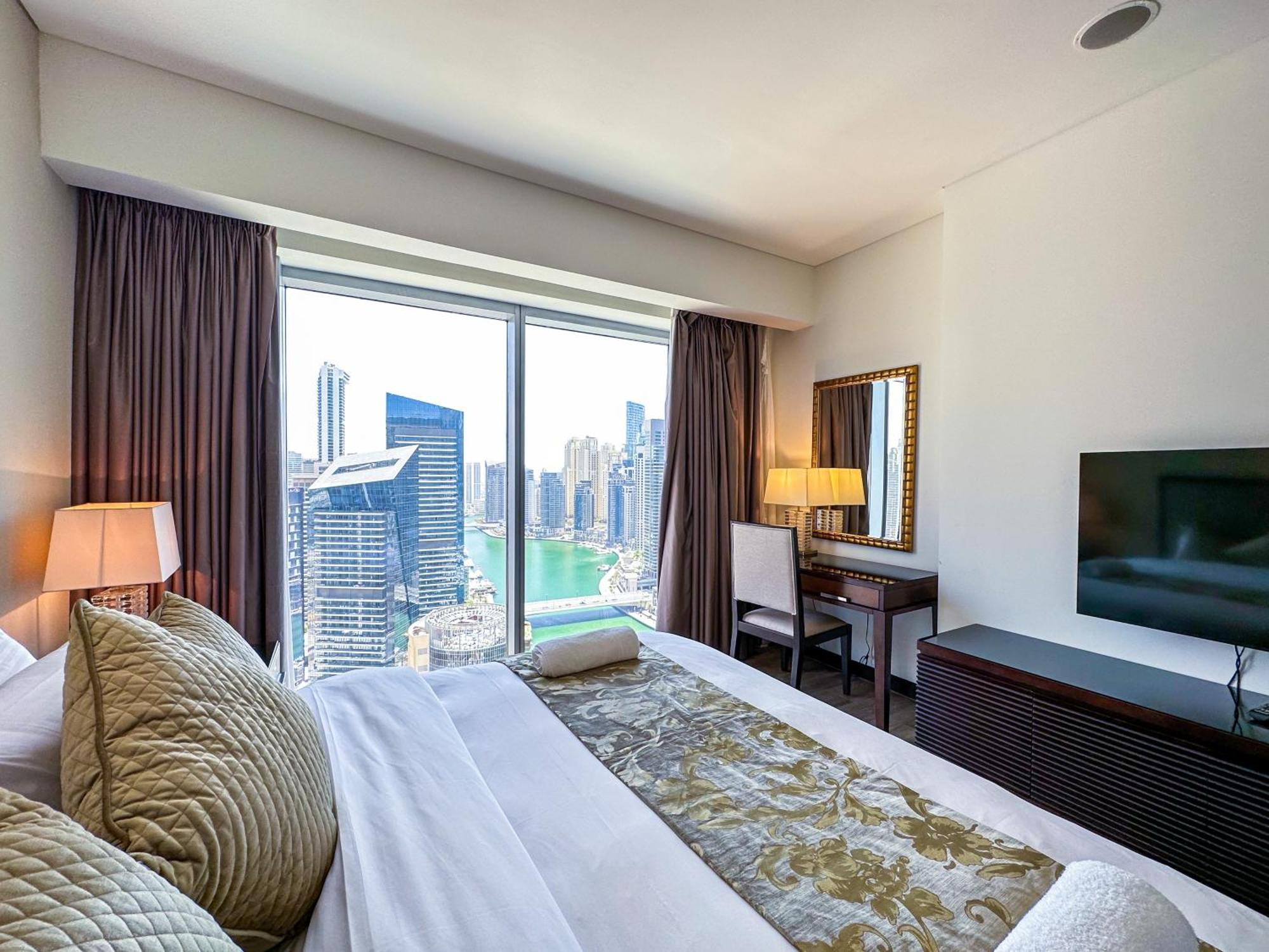 Address Dubai Marina, Gardenia Suites Full Marina View With Direct Access To Marina Mall ภายนอก รูปภาพ